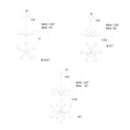 Load image into Gallery viewer, Double Bubble LED Chandelier - Diagram
