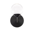 Load image into Gallery viewer, Double Bubble 1-Light Wall Sconce - Black Finish
