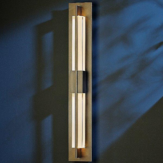Double Axis Outdoor LED Wall Sconce - Bronze/Medium