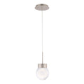 Load image into Gallery viewer, Double Bubble Pendant - Satin Nickel Finish
