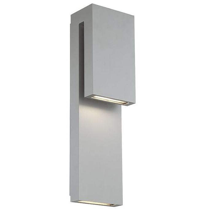 Double Down Outdoor Wall Sconce - Graphite Finish