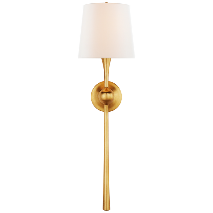 Dover Large Tail Sconce - Gild