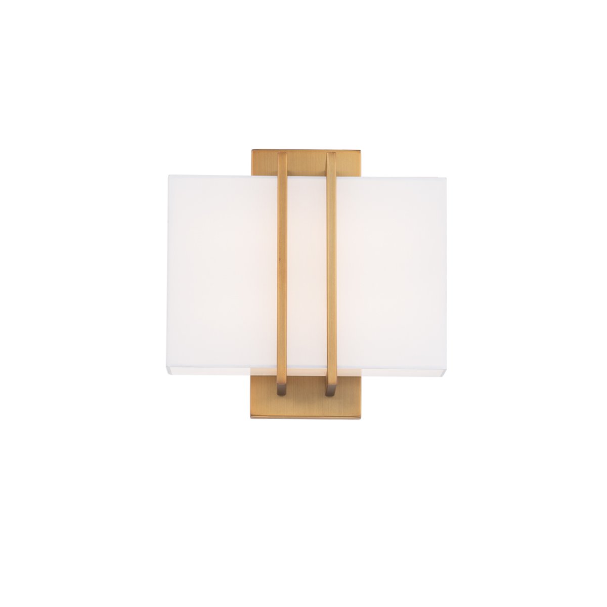 Downto Wall Sconce - Aged Brass Finish