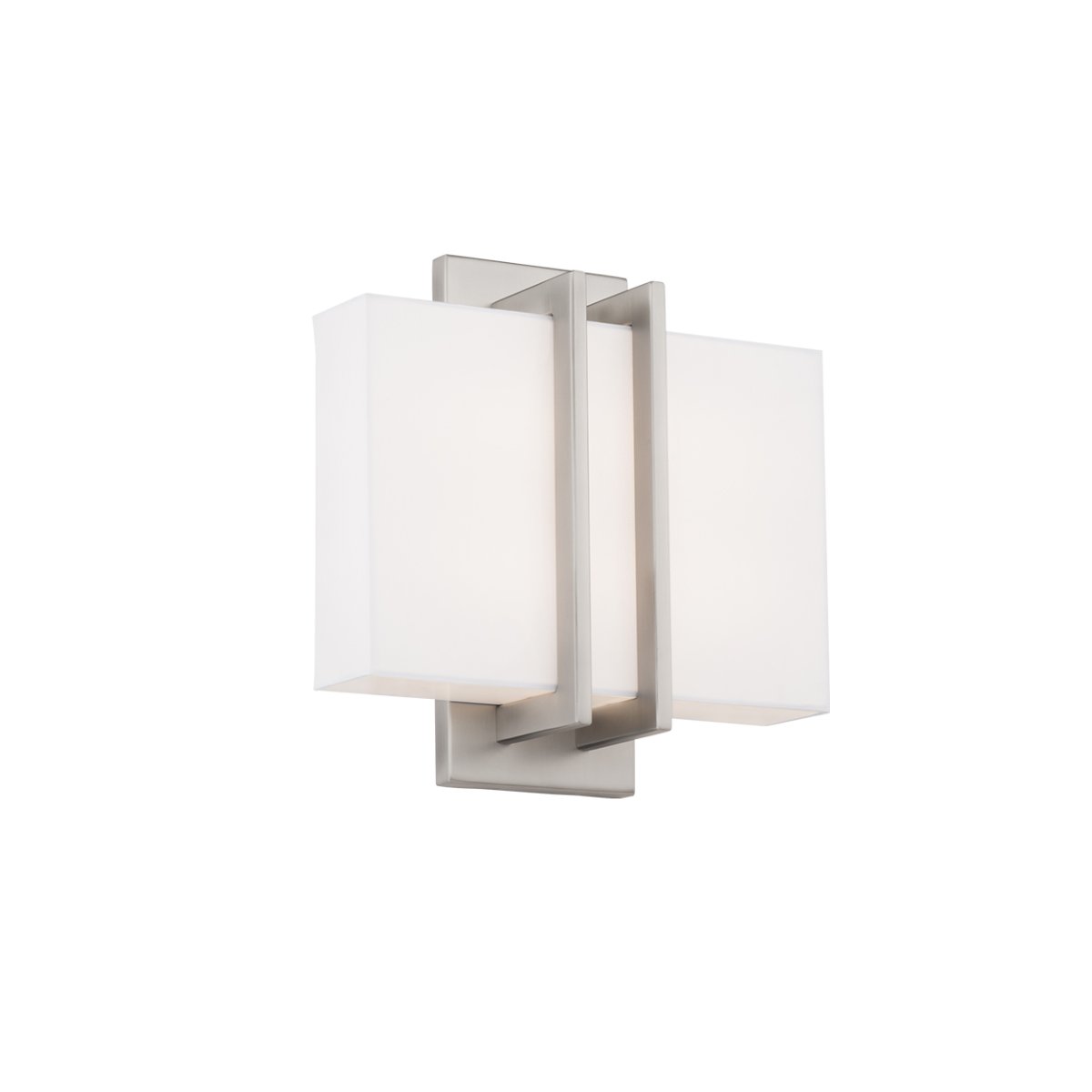 Downto Wall Sconce - Brushed Nickel Finish