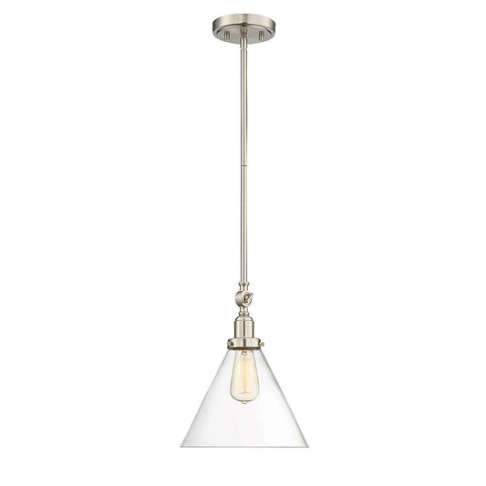 Drake Pendant - Satin Nickel Finish