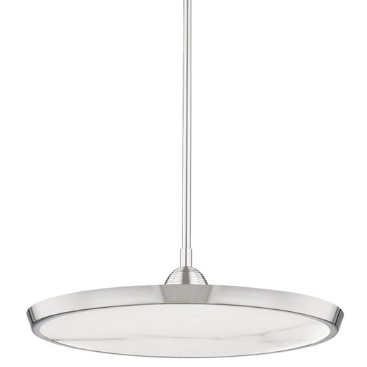 Drapper Large Pendant - Polished Nickel Finish