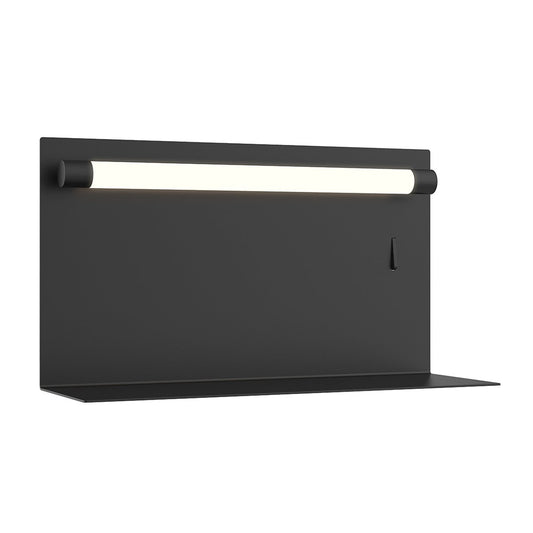 Dresden Rectangular LED Wall Sconce - Black Finish