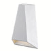 Drotto LED Outdoor Wall Sconce - White Finish