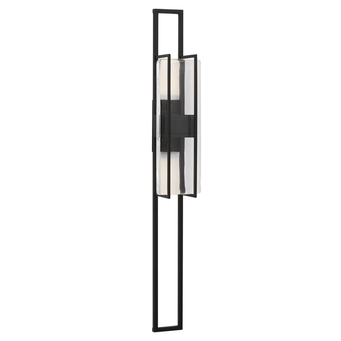 Duelle Large Wall Sconce - Nightshade Black Finish