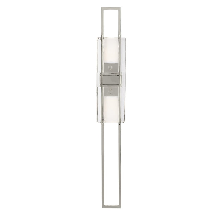 Duelle Large Wall Sconce - Polished Nickel Finish