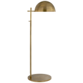 Load image into Gallery viewer, Dulcet Medium Pharmacy Floor Lamp Antique Brass
