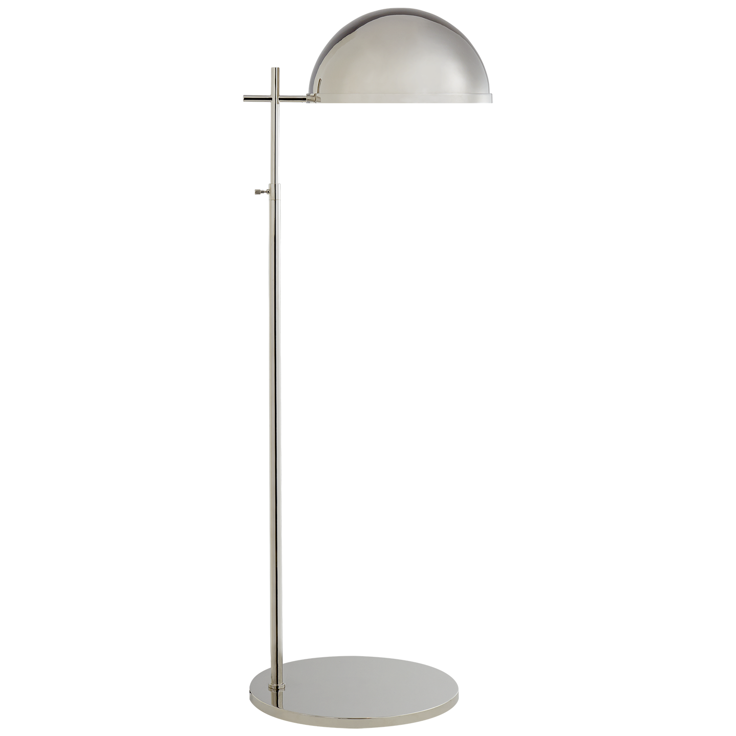 Dulcet Medium Pharmacy Floor Lamp Polished Nickel