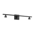 Load image into Gallery viewer, Dune 3-Light LED Bath Bar - Black Finish
