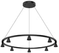 Load image into Gallery viewer, Dune LED Chandelier - Black Finish
