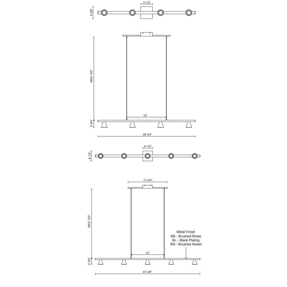 Dune Linear Suspension - Diagram