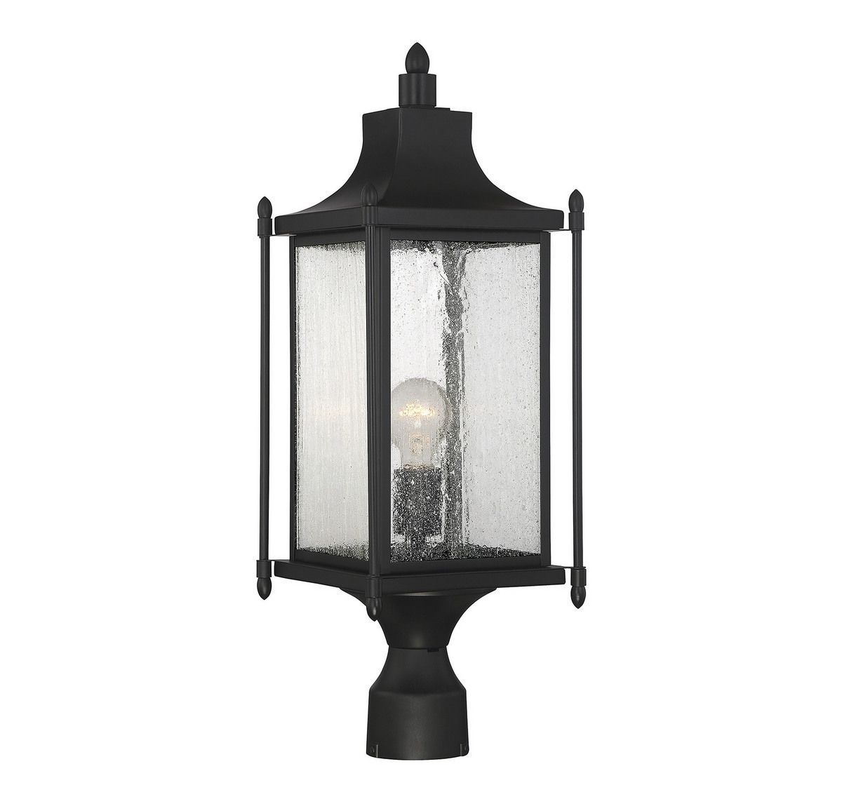 Dunnmore Post Light - Black Finish