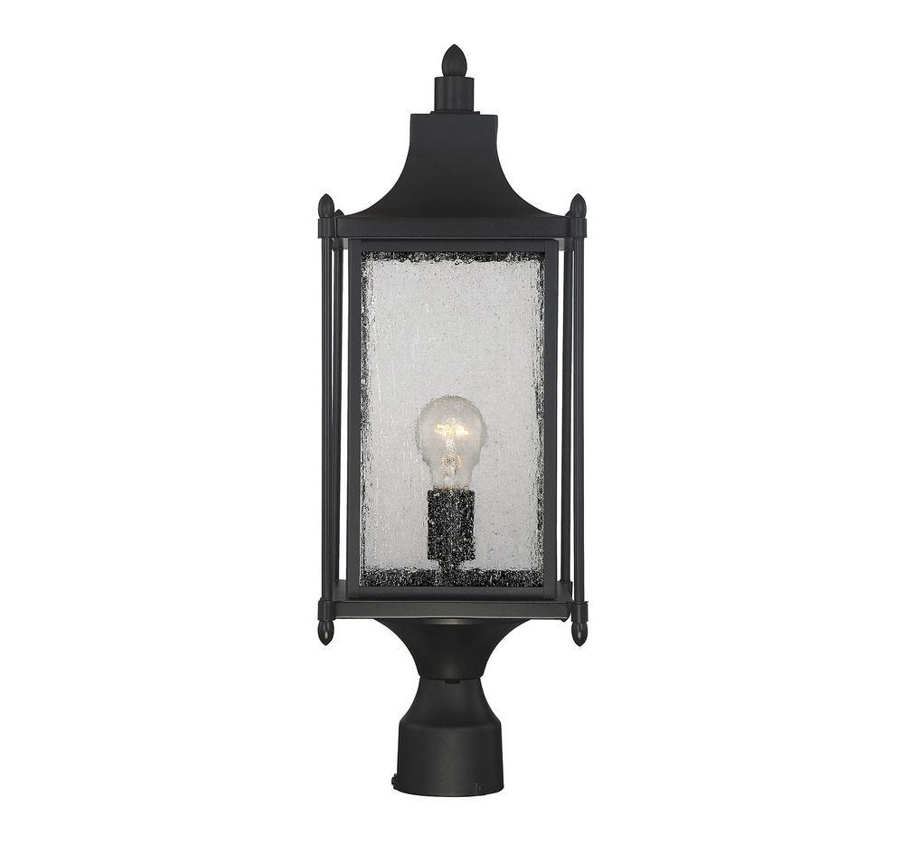 Dunnmore Post Light - Black Finish
