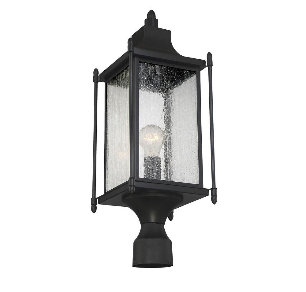 Dunnmore Post Light - Black Finish