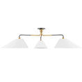 Load image into Gallery viewer, Duo Linear Semi-Flush - Aged Old Bronze Finish
