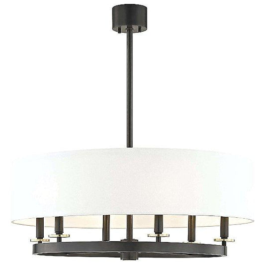 Durham Pendant 6 Light Old Bronze