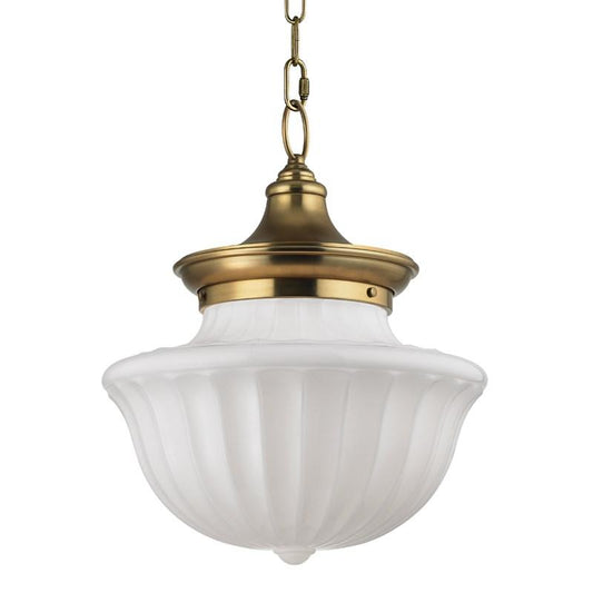 Dutchess Large Pendant - Aged Brass Finish