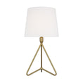 Load image into Gallery viewer, Dylan Small Table Lamp - Burnished Brass Finish
