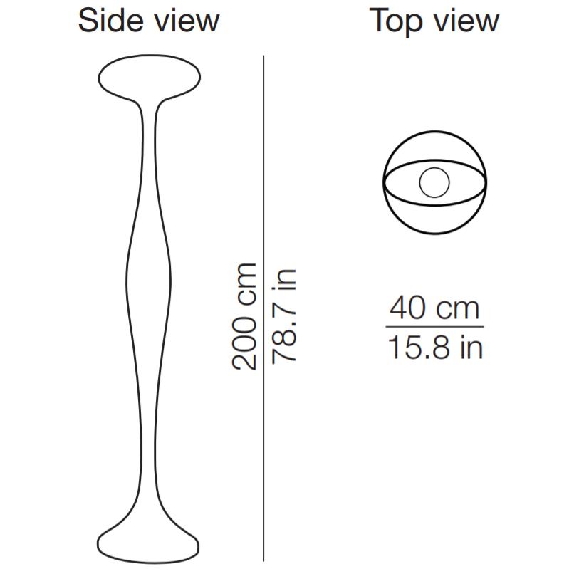 E.T.A. Floor Lamp - Diagram