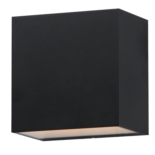 Blok LED Outdoor Wall Sconce - Black