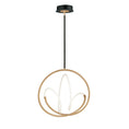 Load image into Gallery viewer, Mobius Small LED Pendant - Gold Finish
