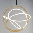 Load image into Gallery viewer, Mobius LED Pendant - Detail
