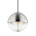 Load image into Gallery viewer, EASTON 10.25" PENDANT Polished Nickel
