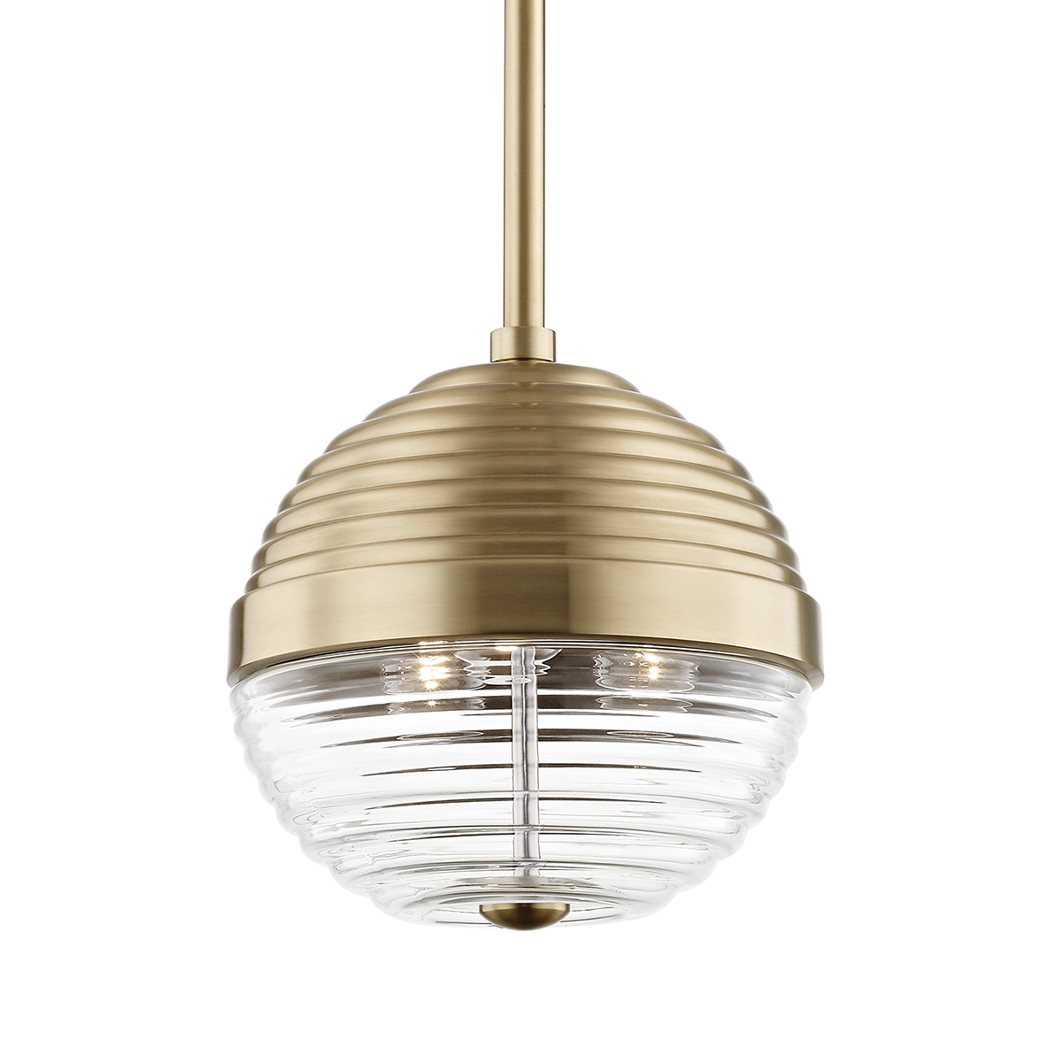 EASTON 10.25" PENDANT Aged Brass