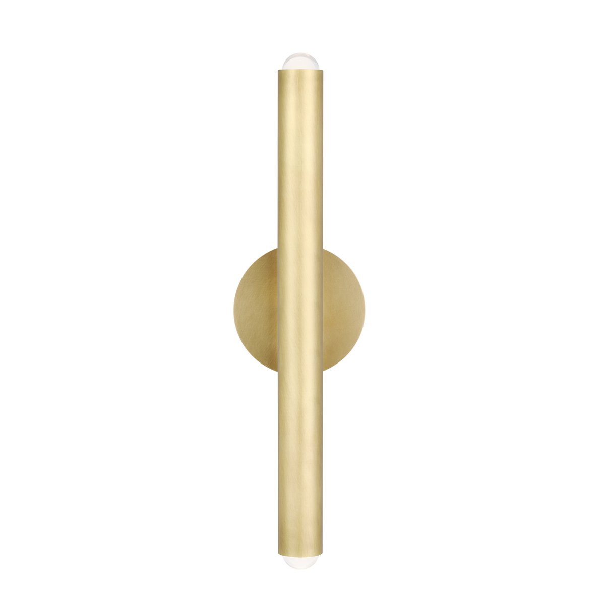 Ebell Medium Wall Sconce - Natural Brass Finish