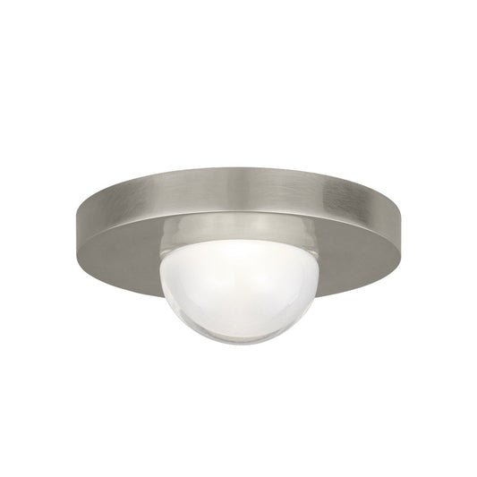 Ebell Mini Flush Mount - Antique Nickel Finish