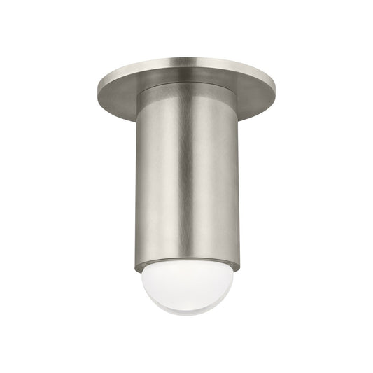 Ebell Small Flush Mount - Antique Nickel Finish