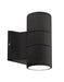 Lund 7" LED Outdoor Wall Sconce - Black Finish
