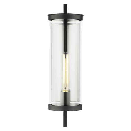 Eastham Medium Wall Lantern - Textured Black Finish