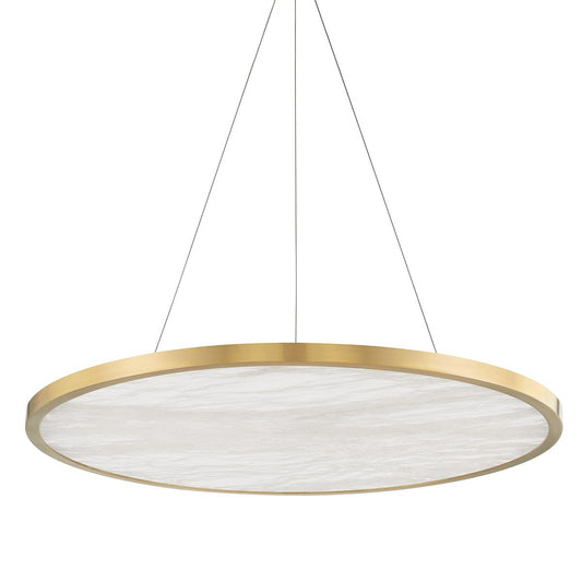 Eastport Large Pendant - Aged Brass Finish