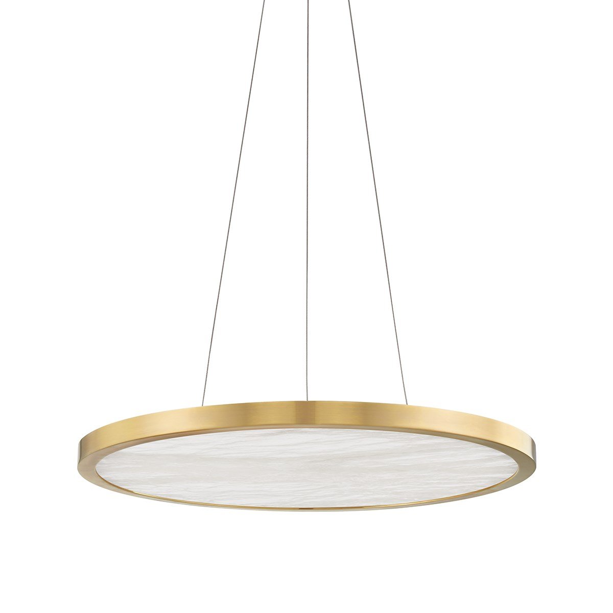 Eastport Small Pendant - Aged Brass Finish