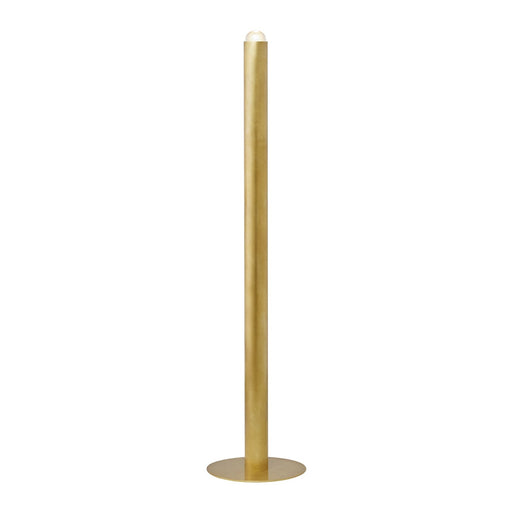 Ebell Large Floor Lamp - Natural Brass Finish