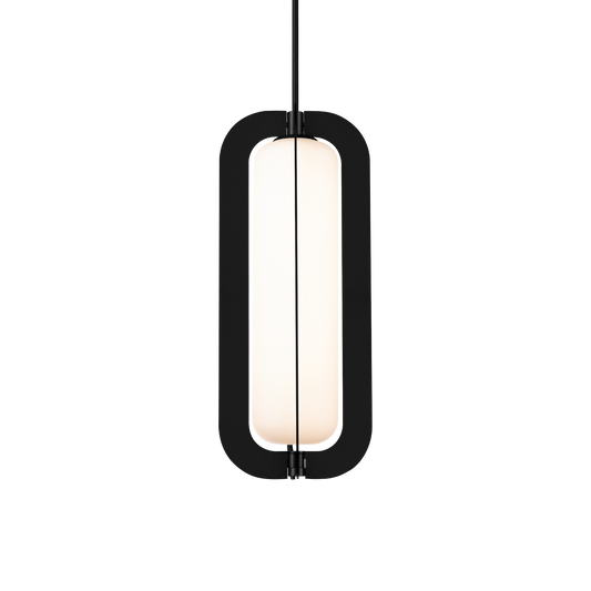 Echelon Long Pendant - Black