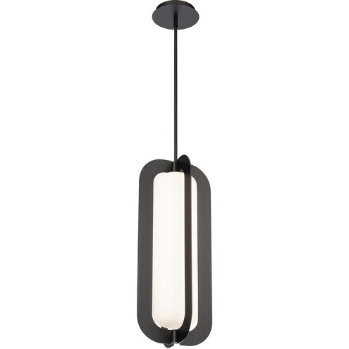 Echelon Long Pendant - Black