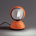 Eclisse Bedside Table Lamp - Polished Orange Finish