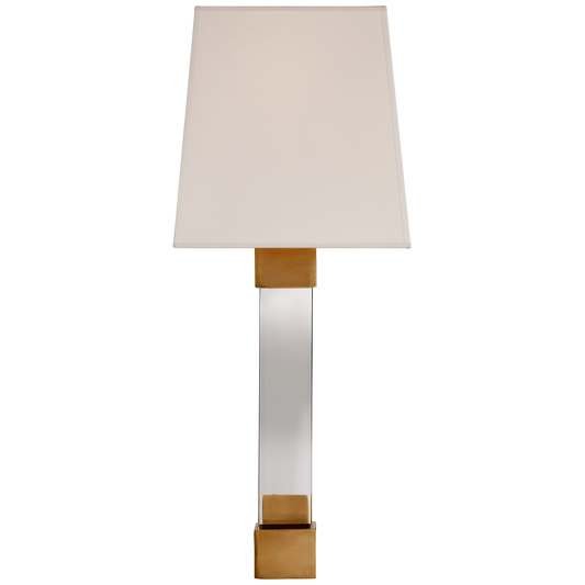 Edgar Medium Sconce - Antique Burnished Brass