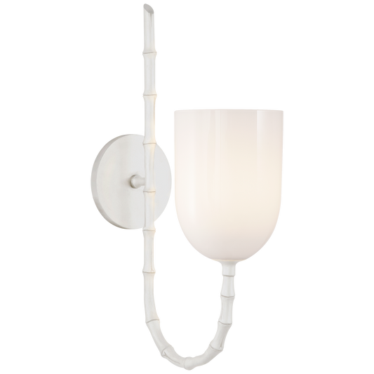 Edgemere Wall Light - Plaster White