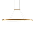 Load image into Gallery viewer, Eerie Small Linear Pendant - Antique Brass
