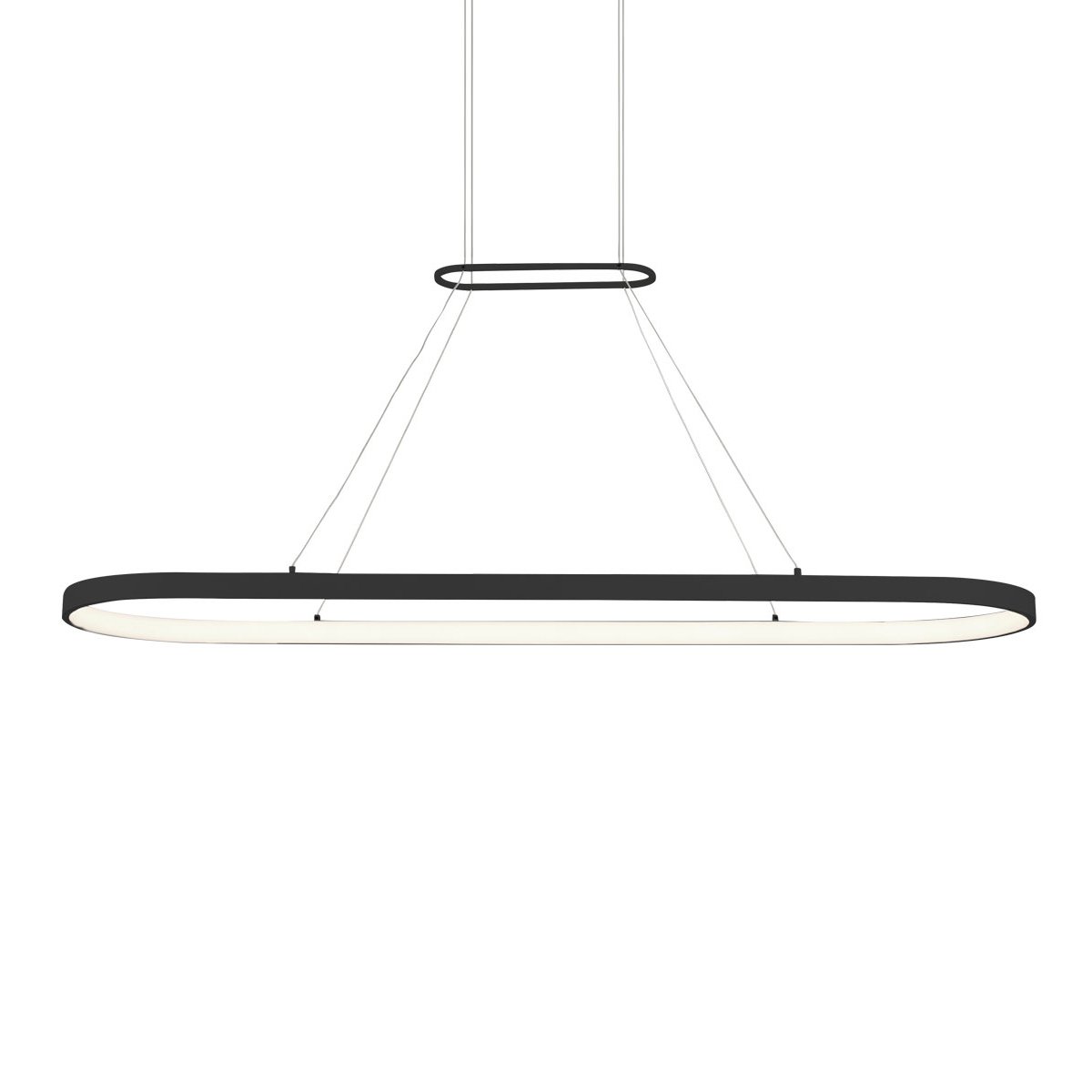 Eerie Small Linear Pendant - Black
