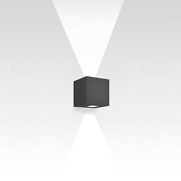 Effetto Square Outdoor LED Wall Light 2 Large Beams