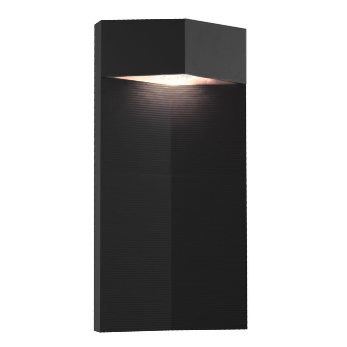 Element Large Outdoor LED Wall Sconce - Black Finish