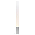 Load image into Gallery viewer, Elise 48" Floor Lamp - Satin Silver Finish
